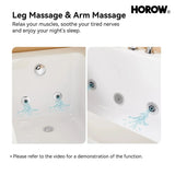 59 Inch Whirlpool Bathtub with Light and Shower Head Model M59-L