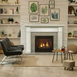 Majestic Quartz 36-Inch Platinum Direct Vent Fireplace [QUARTZPLA36IN/IL]