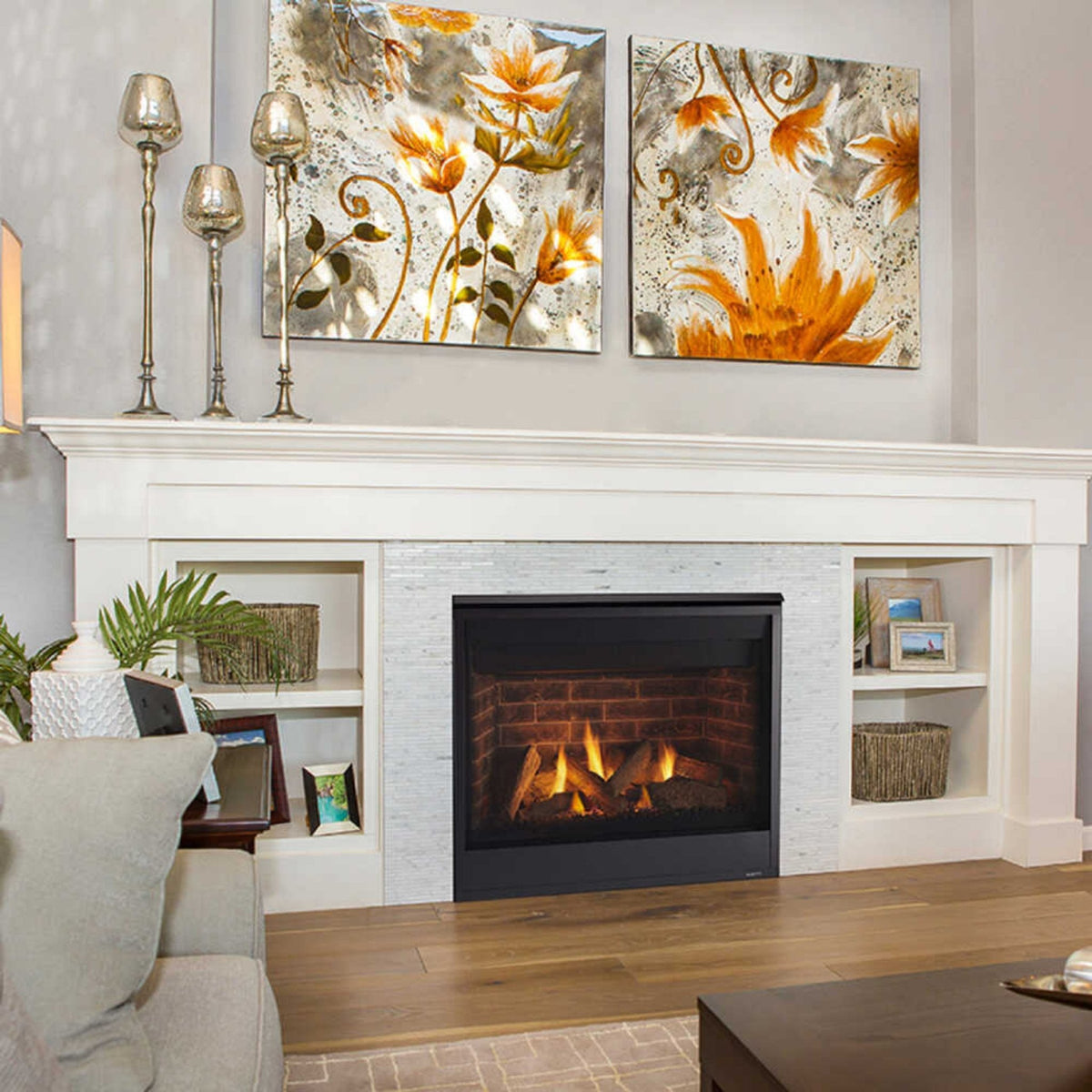 Majestic Quartz 42-Inch Direct Vent Natural Gas Fireplace [QUARTZ42IFTN]