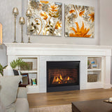 Majestic Quartz 42-Inch Direct Vent Natural Gas Fireplace [QUARTZ42IFTN]