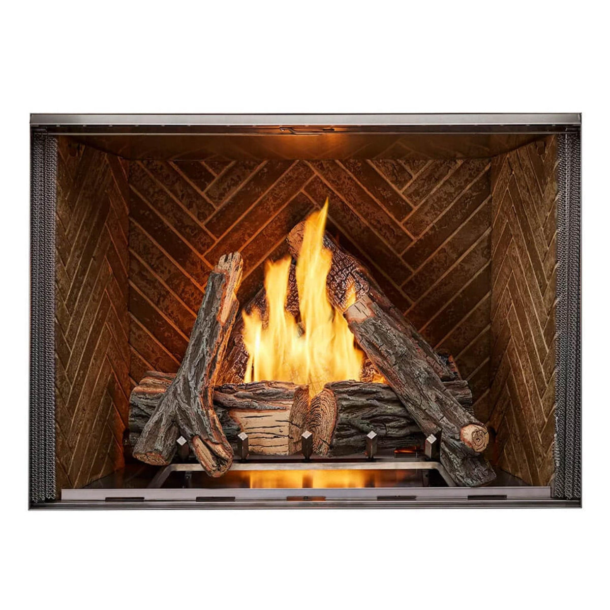 Majestic Courtyard 55K BTU 42-Inch Traditional Outdoor Natural Gas Fireplace (No Refractory) [ODCOUG-42NR]