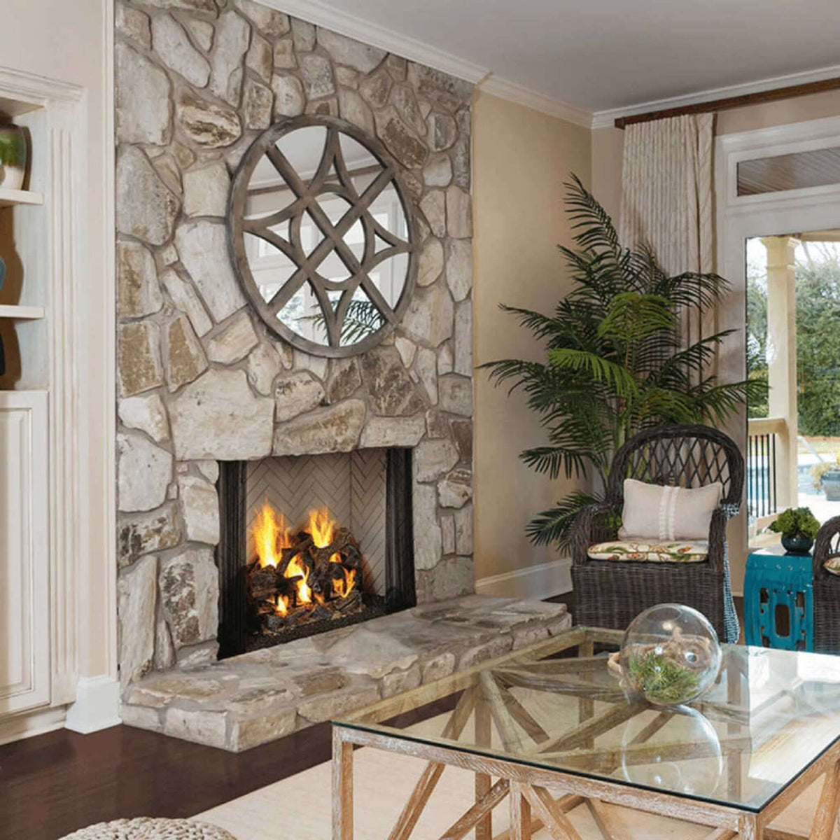 Majestic Ashland 36-Inch Open Wood Burning Fireplace [ASH36]