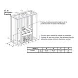 Majestic Ashland 42-Inch Open Wood Burning Fireplace [ASH42]