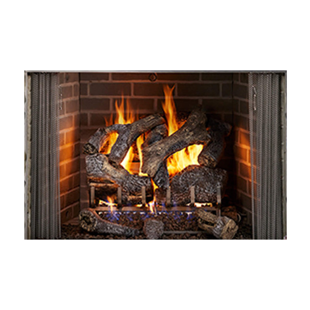 Majestic Castlewood 42-Inch Outdoor Wood Burning Fireplace [ODCASTLEWD-42-B]
