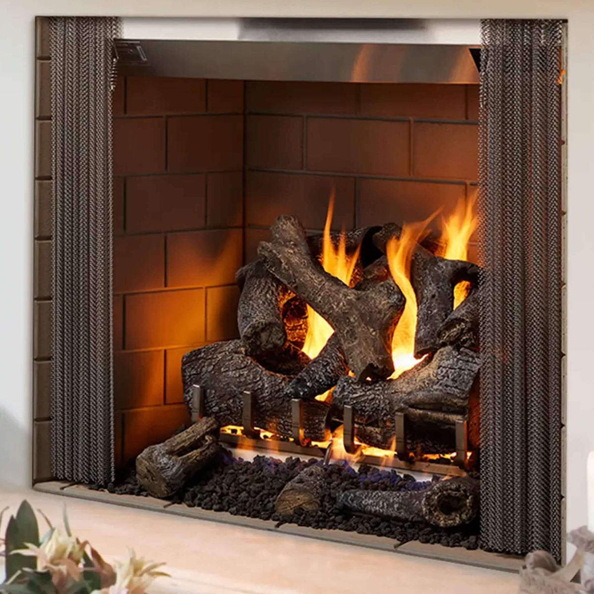Majestic Castlewood 42-Inch Outdoor Wood Burning Fireplace [ODCASTLEWD-42-B]