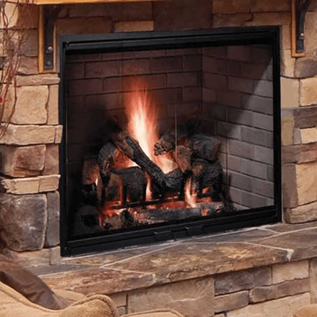 Majestic Biltmore Radiant 36-Inch Open Wood Burning Fireplace [SB60]