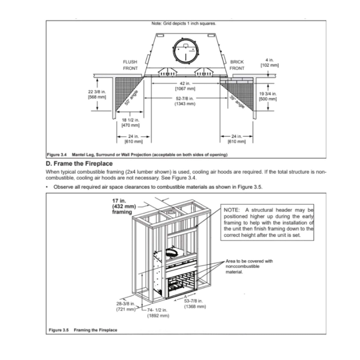 Majestic Castlewood 42-Inch Outdoor Wood Burning Fireplace [ODCASTLEWD-42-B]
