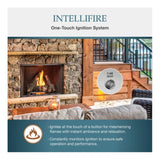 Majestic Courtyard 55K BTU 42-Inch Traditional Outdoor Gas Fireplace With Stacked Concrete Refractory [ODCOUG-42TS]