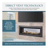 Majestic Echelon II 48-Inch See-Through Direct Vent Fireplace [ECHEL48STIN-C]