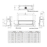 Majestic Echelon II 60-Inch Linear Direct Vent Fireplace [ECHEL60IN-C]
