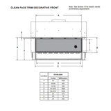 Majestic Echelon II 60-Inch Linear Direct Vent Fireplace [ECHEL60IN-C]