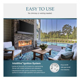 Majestic Lanai 60-Inch Single Sided Linear Outdoor Gas Fireplace [ODLANAIG-60]