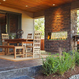 Majestic Lanai 48-Inch Single Sided Linear Outdoor Gas Fireplace [ODLANAIG-48]