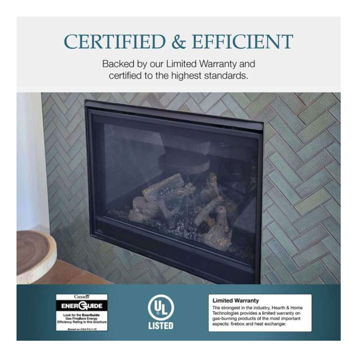Majestic Mercury 32-Inch Direct Vent Natural Gas Fireplace [MERC32IN]