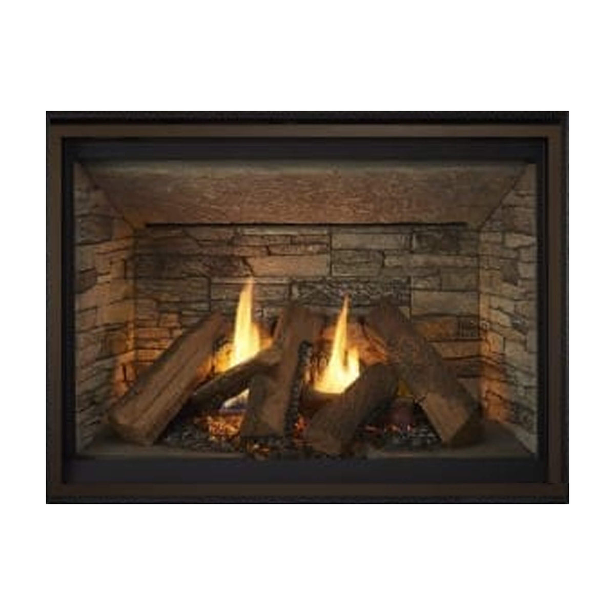 Majestic Meridian 42-Inch Platinum Natural Gas Fireplace [MER42PN]