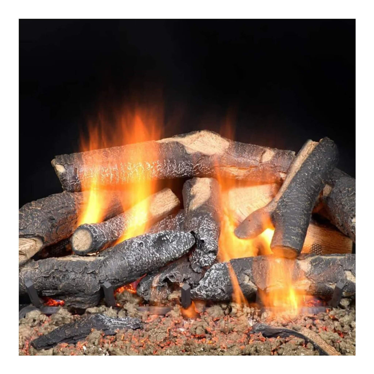 Majestic Sovereign 36-Inch Black Wood Burning Fireplace [SA36R/C]