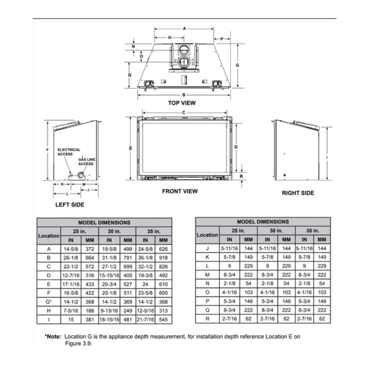 Majestic Trilliant 30-Inch Direct Vent Gas Fireplace Insert [TRILLIANT30IN]