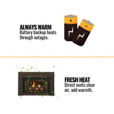 Majestic Trilliant 30-Inch Direct Vent Gas Fireplace Insert [TRILLIANT30IN]
