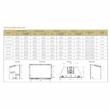 Majestic Trilliant 25-Inch Direct Vent Gas Fireplace Insert [TRILLIANT25IN]