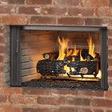 Majestic Villawood 42-Inch Traditional Refractory Outdoor Wood Burning Fireplace [ODVILLA-42T-B]