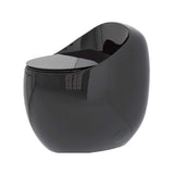 Nuvia Modern 1.28 GPF Single Flush 1-Piece Ceramic Egg-Shaped Toilet (SAK93341)