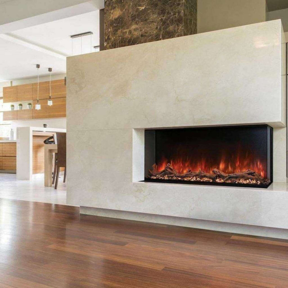 Modern Flames Landscape Pro Multi 44-Inch Linear Multi-Sided Built-In Electric Fireplace [LPM-4416V2]