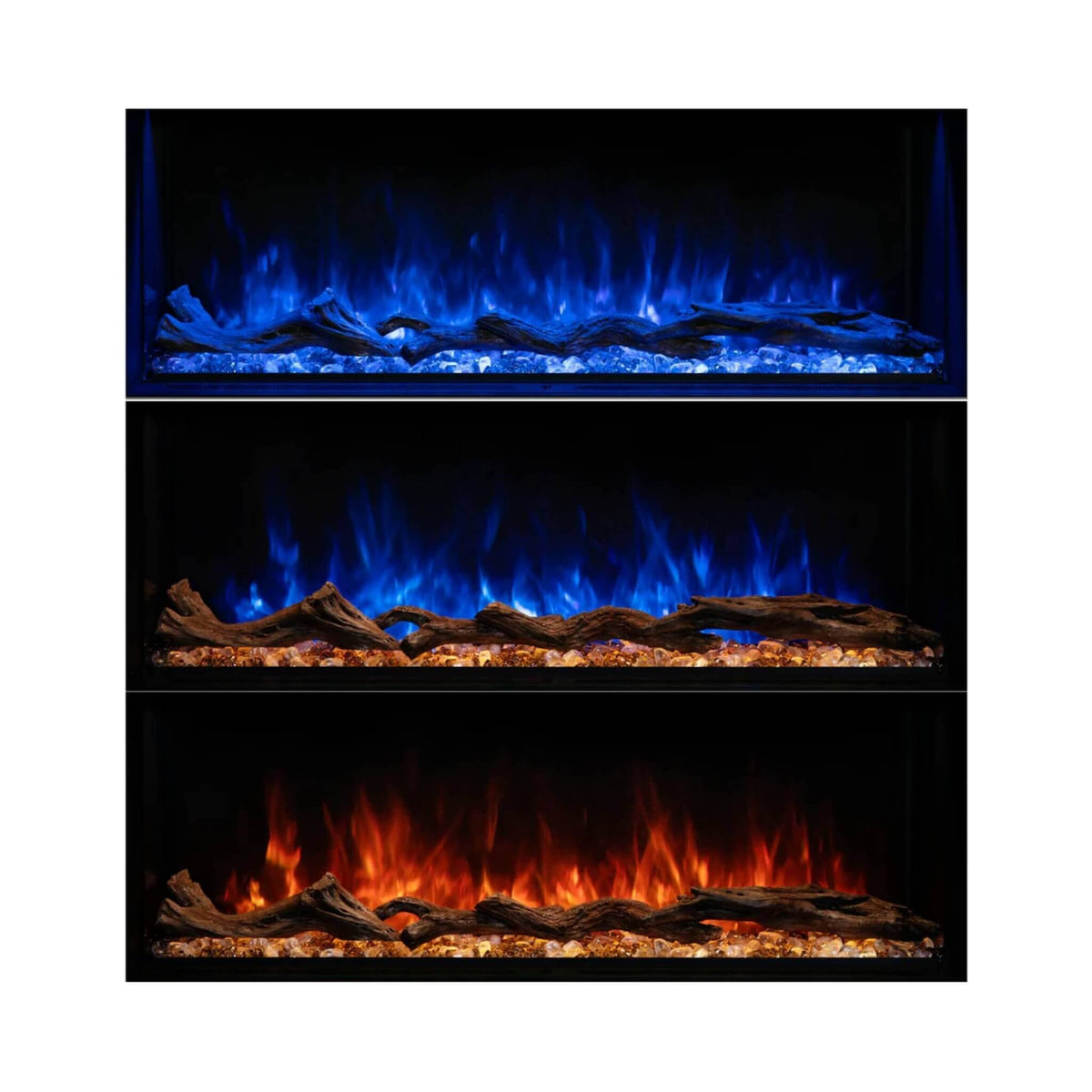 Modern Flames Landscape Pro Multi 44-Inch Linear Multi-Sided Electric Fireplace [LPM-4416]