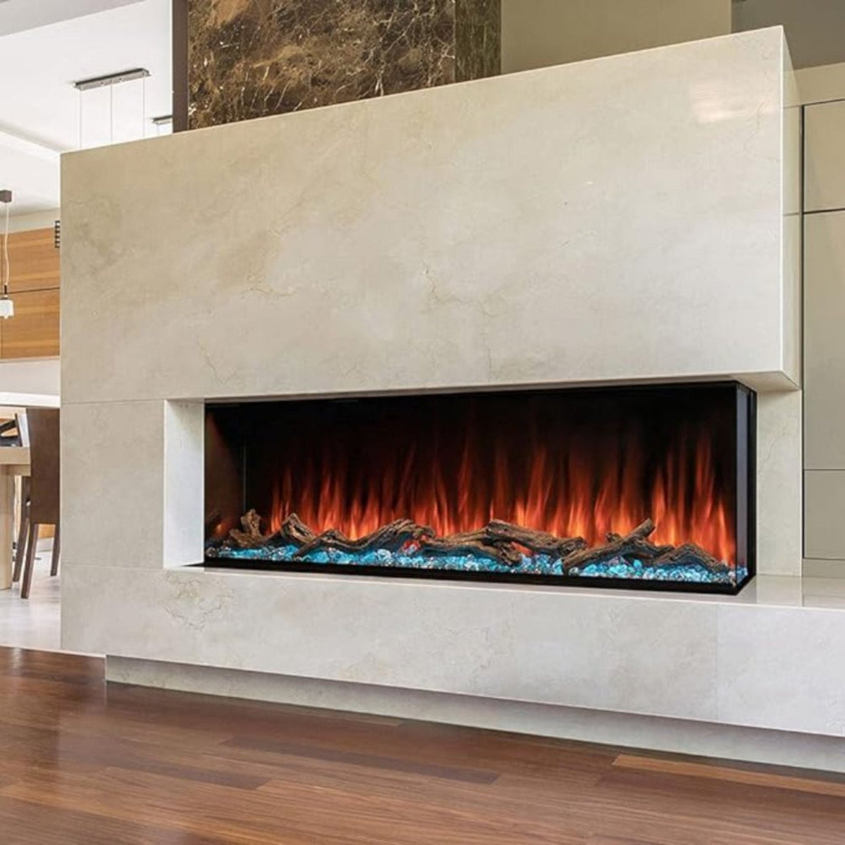 Modern Flames Landscape Pro Multi 44-Inch Linear Multi-Sided Electric Fireplace [LPM-4416]