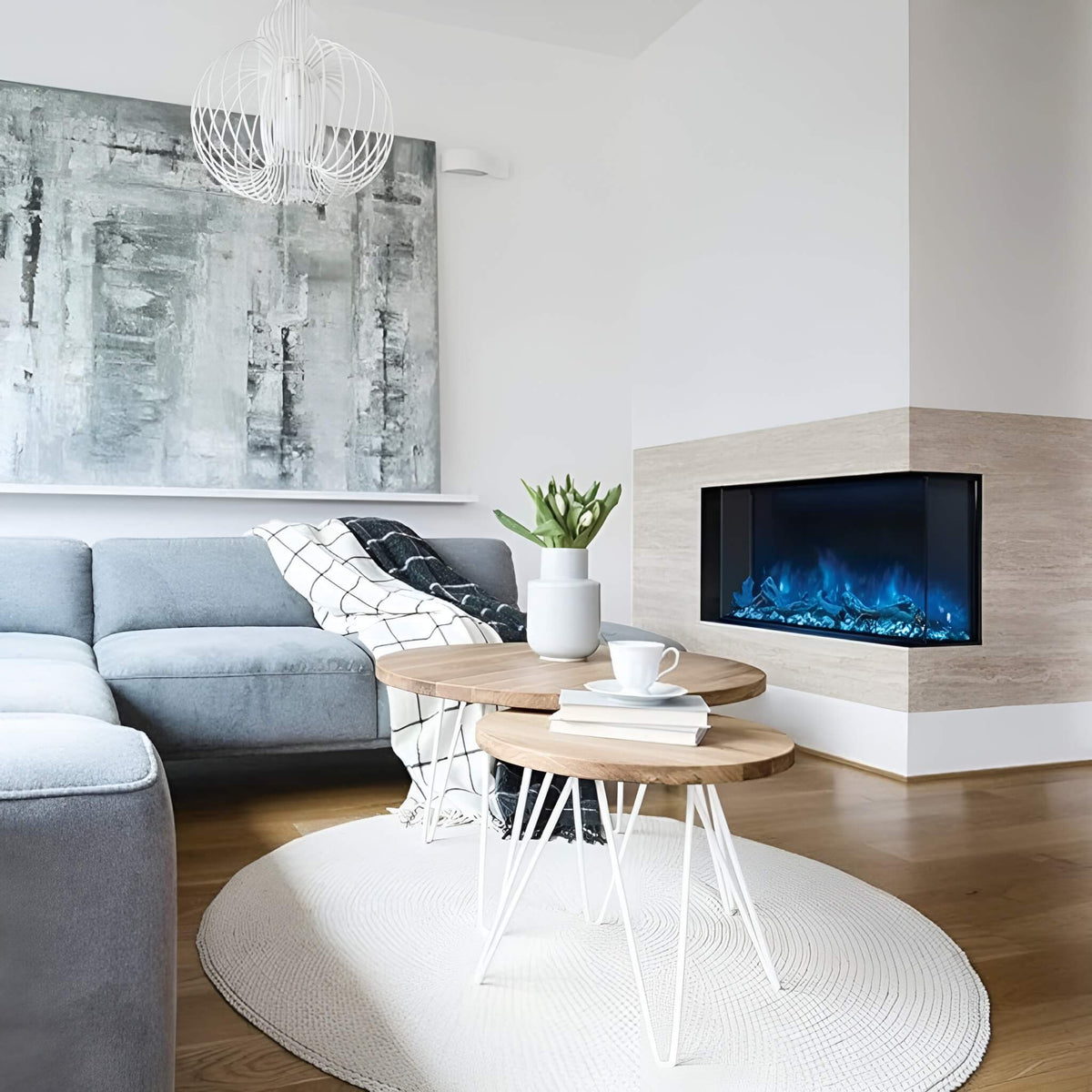 Modern Flames Landscape Pro Multi 44-Inch Linear Multi-Sided Electric Fireplace [LPM-4416]