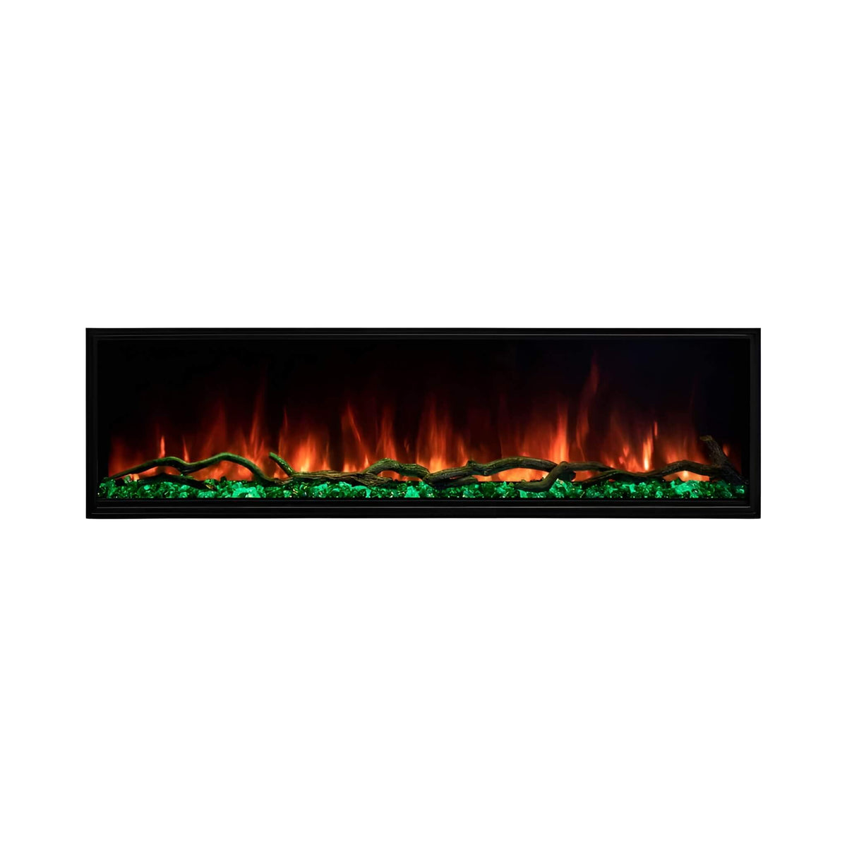 Modern Flames Landscape Pro Multi 56-Inch Linear Multi-Sided Electric Fireplace With Hybrid Flame Technology [LPM-5616V2]