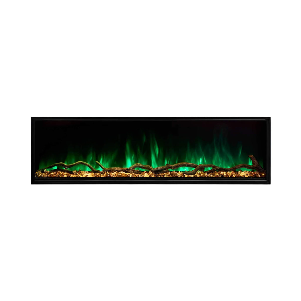 Modern Flames Landscape Pro Multi 56-Inch Linear Multi-Sided Electric Fireplace With Hybrid Flame Technology [LPM-5616V2]