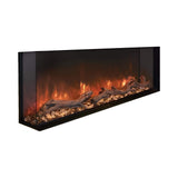 Modern Flames Landscape Pro Multi 56-Inch Linear Multi-Sided Electric Fireplace With Hybrid Flame Technology [LPM-5616V2]