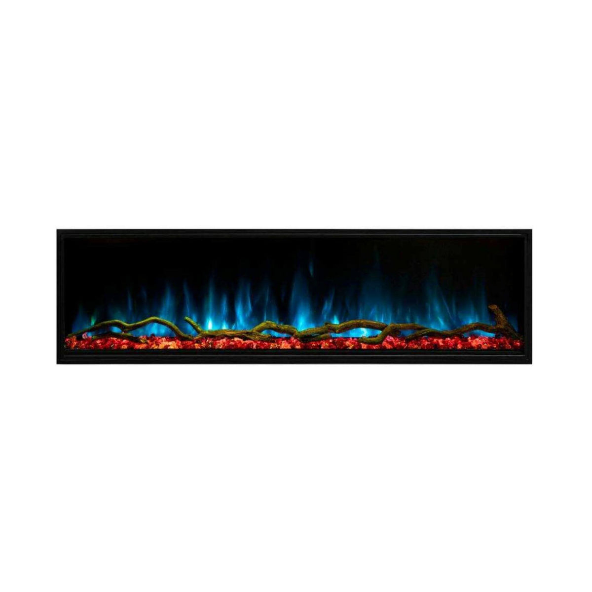 Modern Flames Landscape Pro Slim 56-Inch Built-In Electric Fireplace With Wifi Control [LPS-5614]