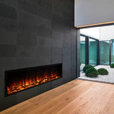 Modern Flames Landscape Pro Slim 56-Inch Built-In Electric Fireplace With Wifi Control [LPS-5614]