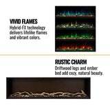 Modern Flames Landscape Pro Slim 68-Inch Built-In Electric Fireplace [LPS-6814V2]