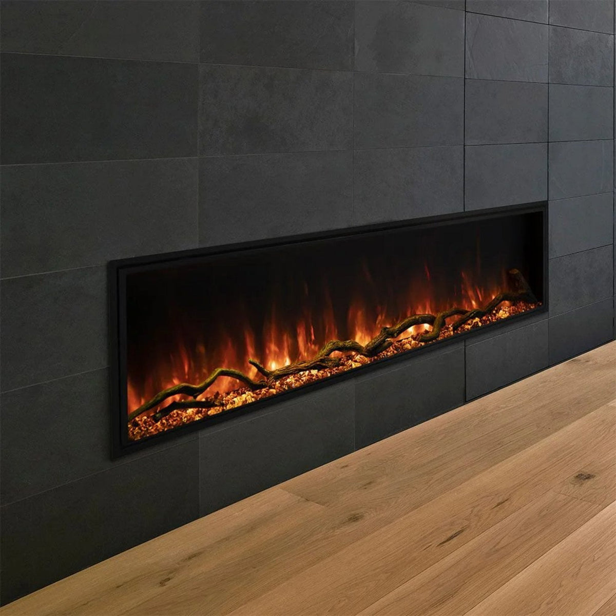 Modern Flames Landscape Pro Slim 68-Inch Built-In Linear Electric Fireplace [LPS-6814]