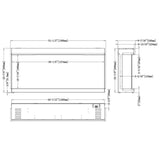Modern Flames Orion Multi 52-Inch Heliovision Multi-View Electric Fireplace [OR52-MULTI]