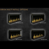 Modern Flames Orion Multi 60-Inch Heliovision Built-In Electric Fireplace [OR60-MULTI]