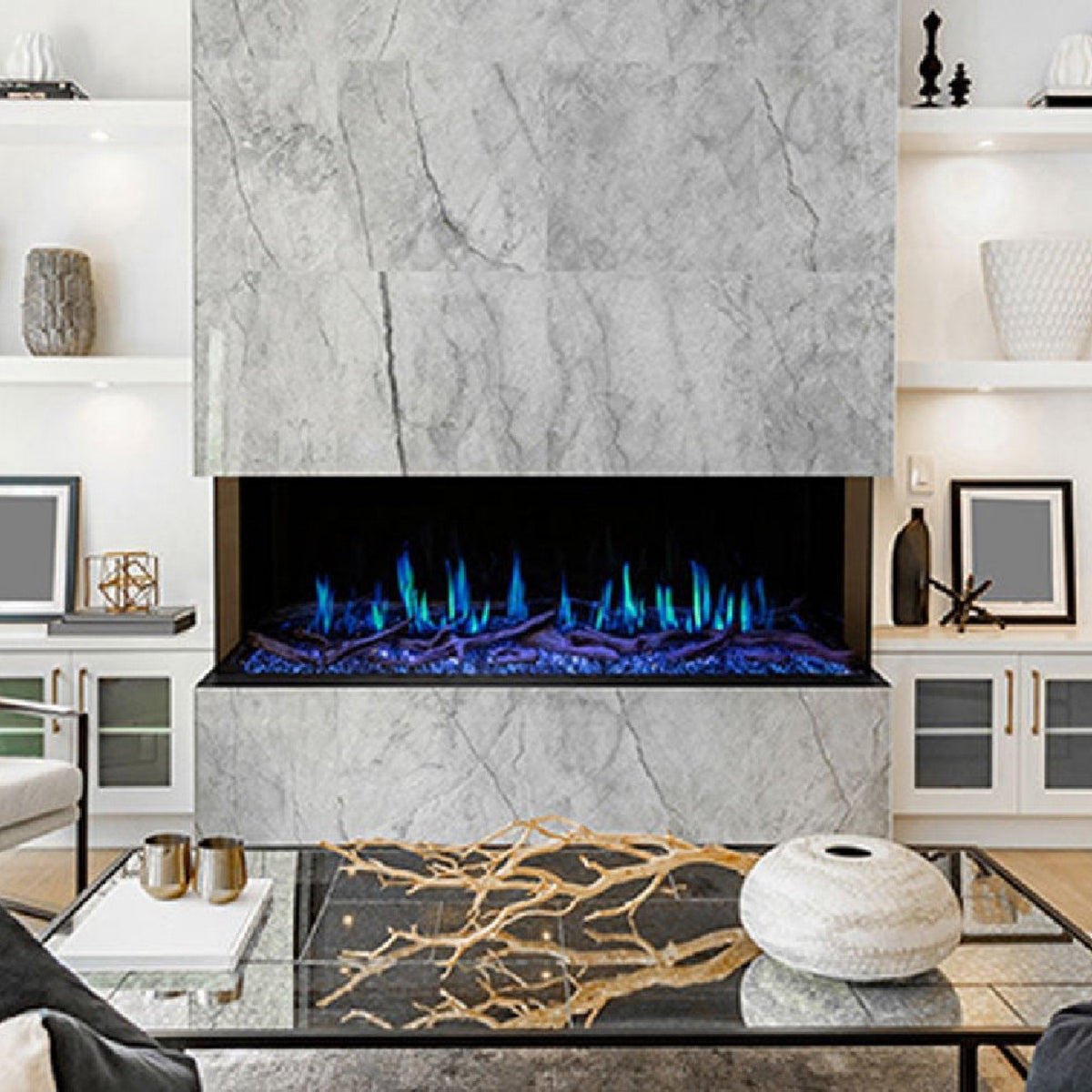 Modern Flames Orion Multi 60-Inch Heliovision Built-In Electric Fireplace [OR60-MULTI]