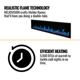 Modern Flames Orion Slim 60-Inch Heliovision Single-Sided Electric Fireplace [OR60-SLIM]