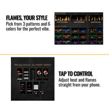 Modern Flames Orion Slim 76-Inch Heliovision Single-Sided Electric Fireplace [OR76-SLIM]