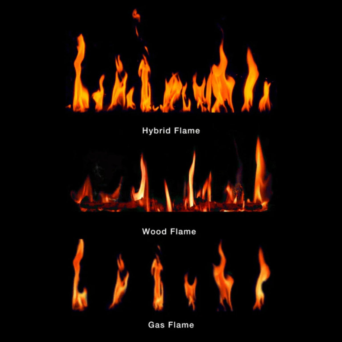 Modern Flames Orion Slim 76-Inch Heliovision Single-Sided Electric Fireplace [OR76-SLIM]