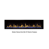Modern Flames Orion Slim 76-Inch Heliovision Single-Sided Electric Fireplace [OR76-SLIM]