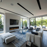 Modern Flames Orion Slim 76-Inch Heliovision Single-Sided Electric Fireplace [OR76-SLIM]