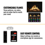 Modern Flames Orion Traditional 26-Inch Heliovision Electric Fireplace [OR26-TRAD]