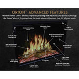 Modern Flames Orion Traditional 30-Inch Heliovision Electric Fireplace [OR30-TRAD]