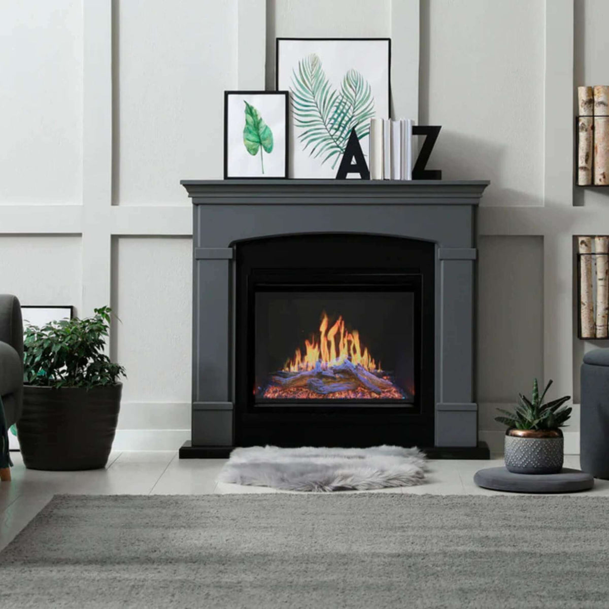 Modern Flames Orion Traditional 30-Inch Heliovision Electric Fireplace [OR30-TRAD]