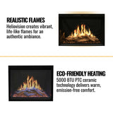 Modern Flames Orion Traditional 36-Inch Heliovision Electric Fireplace [OR36-TRAD]