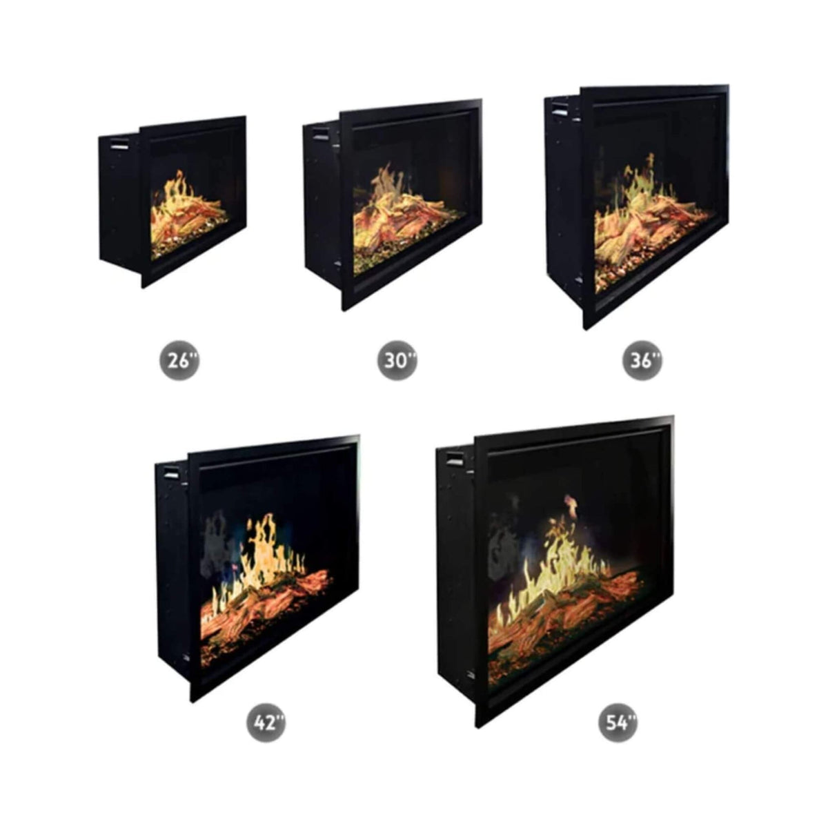 Modern Flames Orion Traditional 42-Inch Heliovision Electric Fireplace [OR42-TRAD]