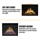 Modern Flames Orion Traditional 54-Inch Heliovision Electric Fireplace [OR54-TRAD]